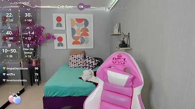 Snapshot of Dafne_huges chatting on 12.19.24 Dafne huges online show from 12.19.24
