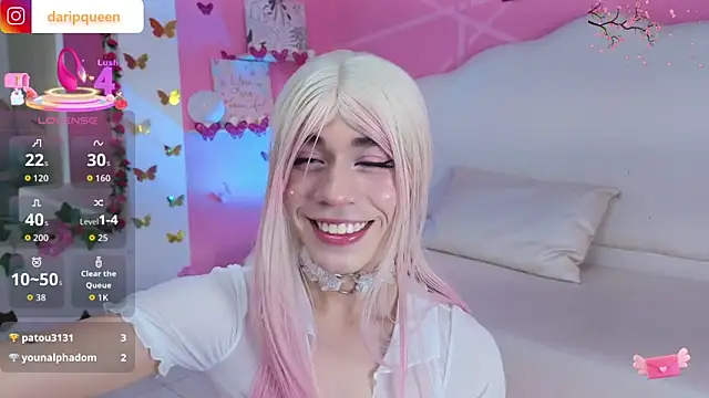 DaripQueen online show from 10.02.25