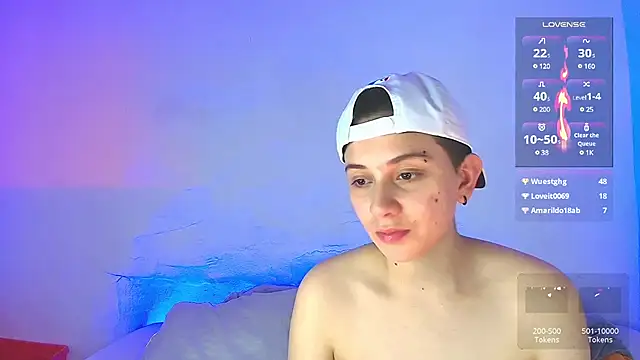 Snapshot of aron_wi chatting on 12.22.24 aron wi online show from 12.22.24