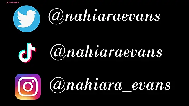 NahiaraEvans  online show from 10.03.25