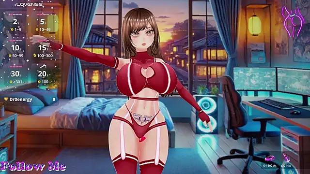 Hanaedamngirl online show from 10.29.25