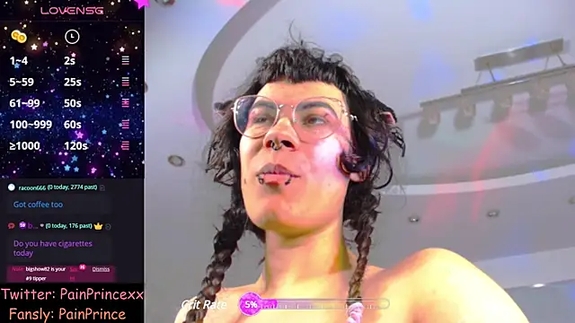 pain princee online show from 12.05.24