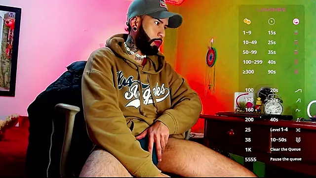 Snapshot of Diilanhott chatting on 02.23.25 Diilanhott online show from 02.23.25