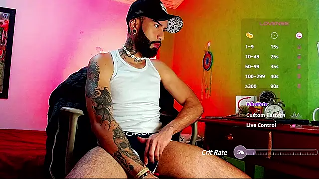 Snapshot of Diilanhott chatting on 02.25.25 Diilanhott online show from 02.25.25