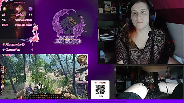 Snapshot of Rae-Suon chatting on 12.20.24 Rae-Suon online show from 12.20.24