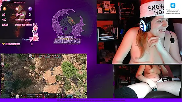 Snapshot of Rae-Suon chatting on 12.21.24 Rae-Suon online show from 12.21.24