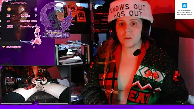 Snapshot of Rae-Suon chatting on 12.21.24 Rae-Suon online show from 12.21.24