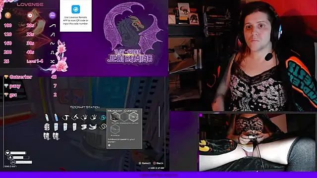 Snapshot of Rae-Suon chatting on 01.02.25 Rae-Suon online show from 01.02.25
