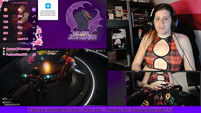 Snapshot of Rae-Suon chatting on 01.07.25 Rae-Suon online show from 01.07.25