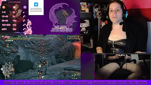 Snapshot of Rae-Suon chatting on 01.10.25 Rae-Suon online show from 01.10.25