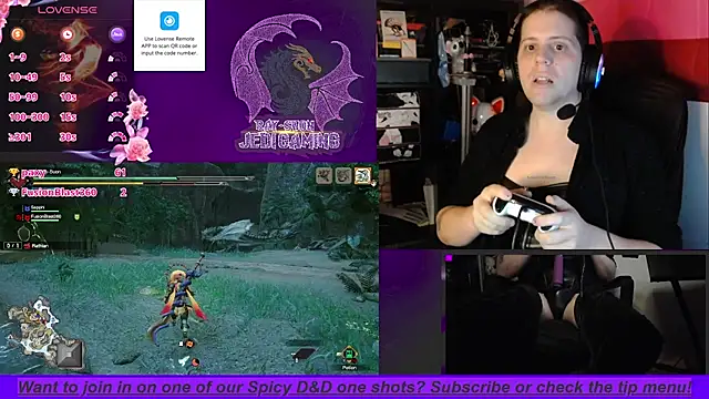 Snapshot of Rae-Suon chatting on 01.11.25 Rae-Suon online show from 01.11.25