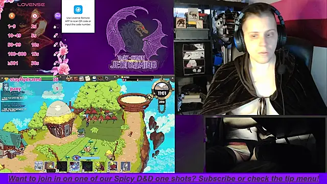 Snapshot of Rae-Suon chatting on 01.16.25 Rae-Suon online show from 01.16.25