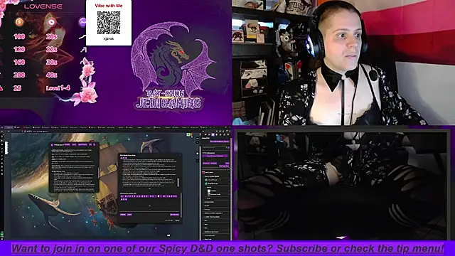 Snapshot of Rae-Suon chatting on 01.21.25 Rae-Suon online show from 01.21.25
