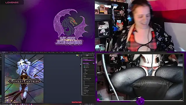 Snapshot of Rae-Suon chatting on 01.22.25 Rae-Suon online show from 01.22.25