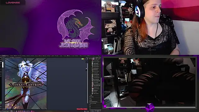Snapshot of Rae-Suon chatting on 01.23.25 Rae-Suon online show from 01.23.25