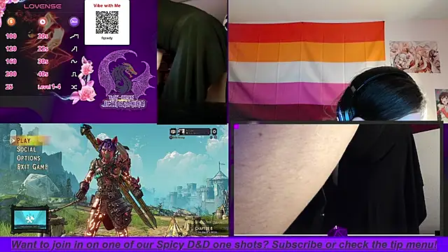 Snapshot of Rae-Suon chatting on 01.29.25 Rae-Suon online show from 01.29.25
