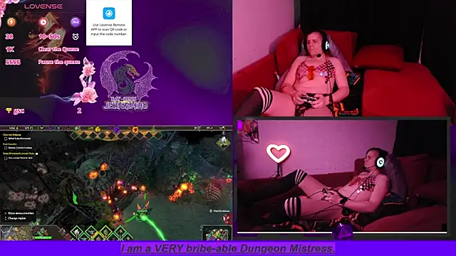 Snapshot of Rae-Suon chatting on 02.02.25 Rae-Suon online show from 02.02.25