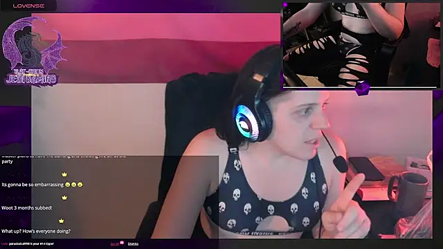 Snapshot of Rae-Suon chatting on 02.19.25 Rae-Suon online show from 02.19.25