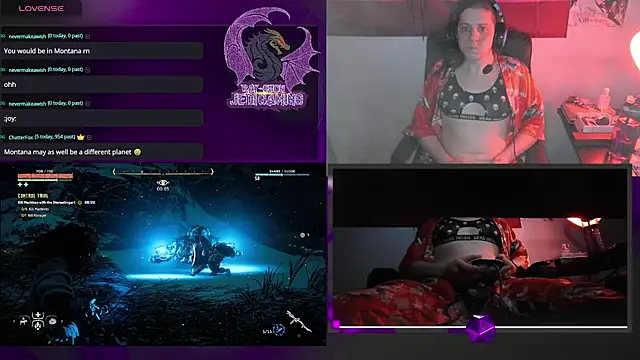 Snapshot of Rae-Suon chatting on 03.14.25 Rae-Suon online show from 03.14.25