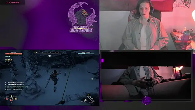 Snapshot of Rae-Suon chatting on 03.15.25 Rae-Suon online show from 03.15.25