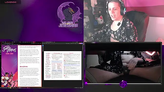 Snapshot of Rae-Suon chatting on 03.22.25 Rae-Suon online show from 03.22.25