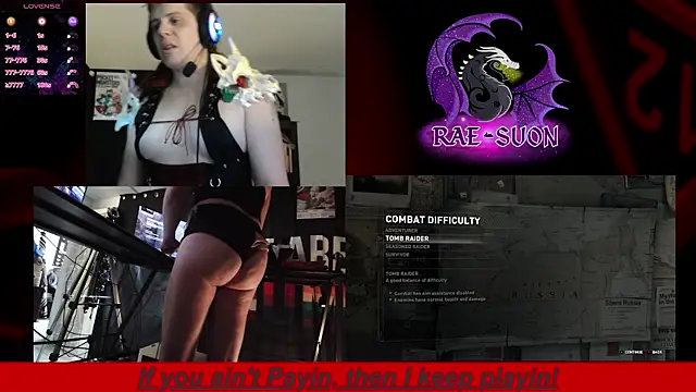 Snapshot of Rae-Suon chatting on 10.02.25 Rae-Suon online show from 10.02.25