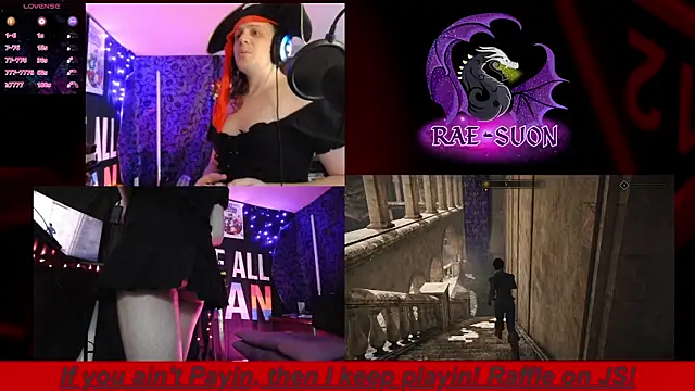 Snapshot of Rae-Suon chatting on 10.09.25 Rae-Suon online show from 10.09.25