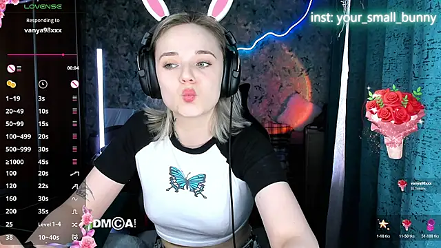 Snapshot of Your_small_bunny chatting on 06.22.26 Your small bunny online show from 06.22.26