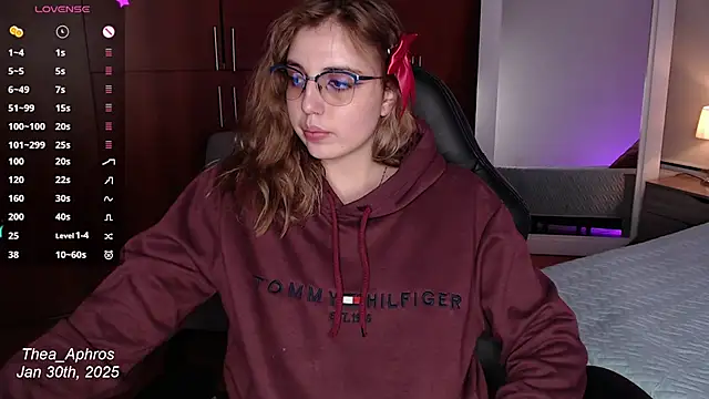 Thea Aphros  online show from 01.31.25