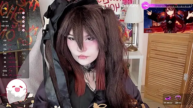 Snapshot of mekurisu chatting on 04.24.26 mekurisu online show from 04.24.26