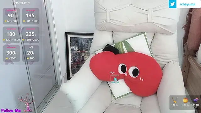 Snapshot of icha-icha chatting on 11.02.25 icha-icha online show from 11.02.25