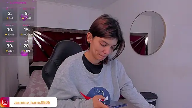 Snapshot of JasmineHarris chatting on 02.19.25 JasmineHarris online show from 02.19.25