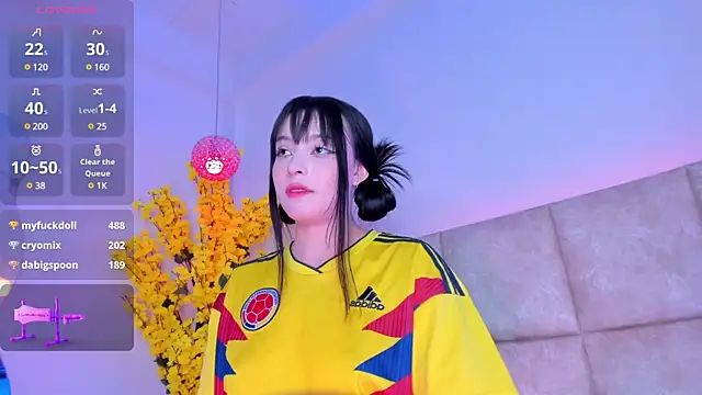 Snapshot of Doyeon_Dae chatting on 03.21.25 Doyeon Dae online show from 03.21.25