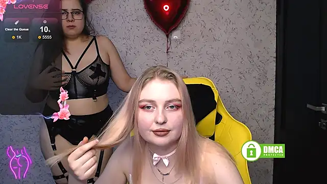 EvaAndLilith online show from 02.14.25