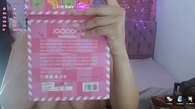 Racy Angel online show from 11.12.25