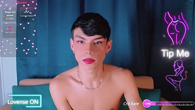 Snapshot of femboykeene chatting on 01.19.25 femboykeene online show from 01.19.25