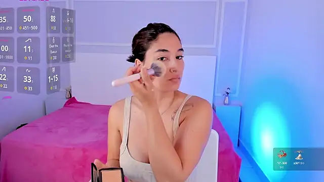 Snapshot of ScarlettWet9 chatting on 12.27.24 ScarlettWet9 online show from 12.27.24