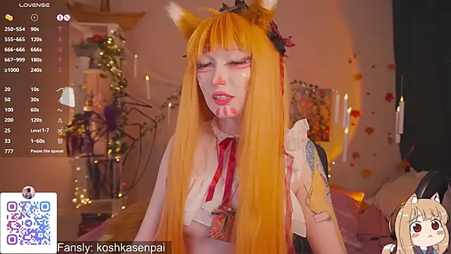 koshkasenpai online show from 10.26.25