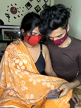 Snapshot of Indian_Lust_Couple chatting on 02.27.25 Indian Lust Couple online show from 02.27.25
