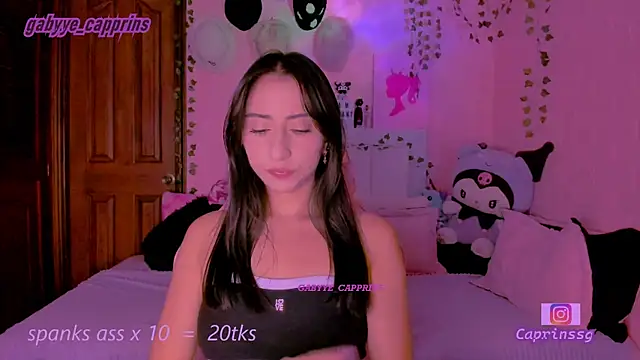 gabyye capprins online show from 01.11.26