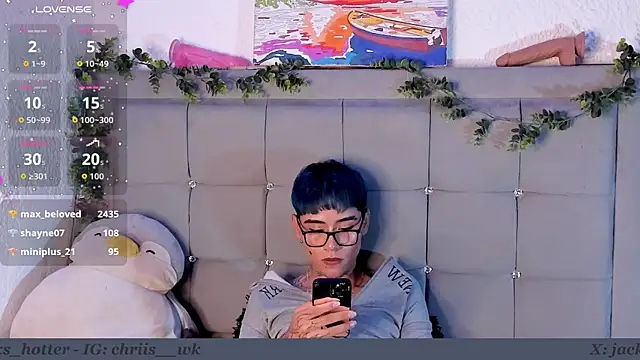 Snapshot of jacks_hotter chatting on 05.14.26 jacks hotter online show from 05.14.26