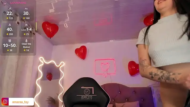 Snapshot of Amara_tay chatting on 02.14.26 Amara tay online show from 02.14.26