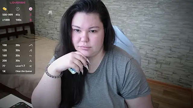 Snapshot of NicaMeow chatting on 02.14.25 NicaMeow online show from 02.14.25