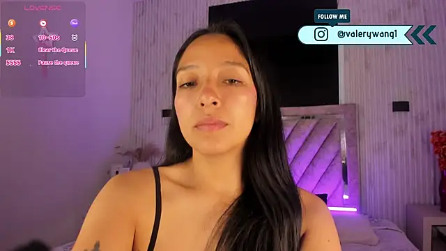 Valery wang online show from 01.07.26