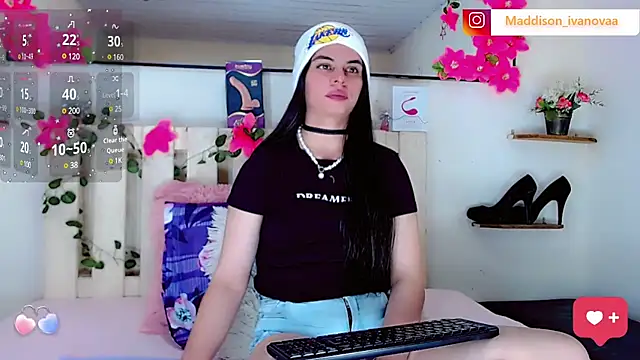 Madisson Ivanova online show from 01.10.25