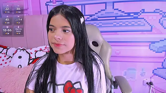 Snapshot of _18alice chatting on 02.27.25 18alice online show from 02.27.25