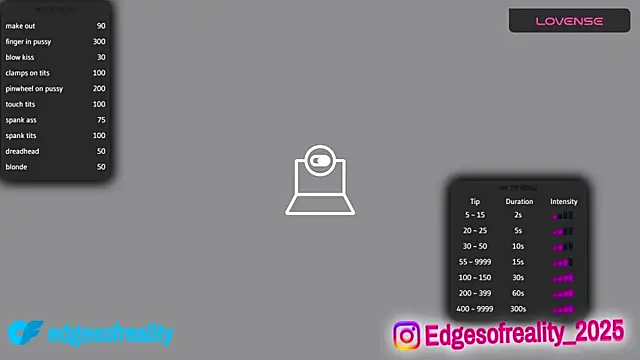 Snapshot of EdgesOfReality chatting on 11.17.25 EdgesOfReality online show from 11.17.25