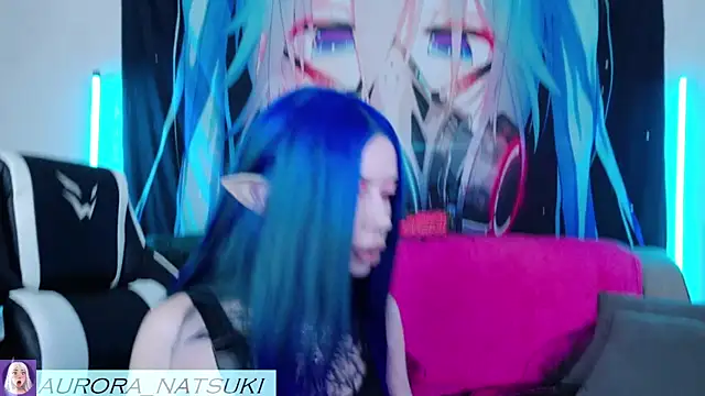 Aurora Natsuki online show from 10.21.25