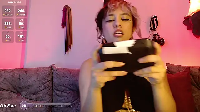 Snapshot of Sweet_Chaos chatting on 02.26.25 Sweet Chaos online show from 02.26.25