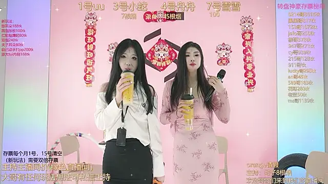 Snapshot of TWICE-668 chatting on 01.16.25 TWICE-668 online show from 01.16.25